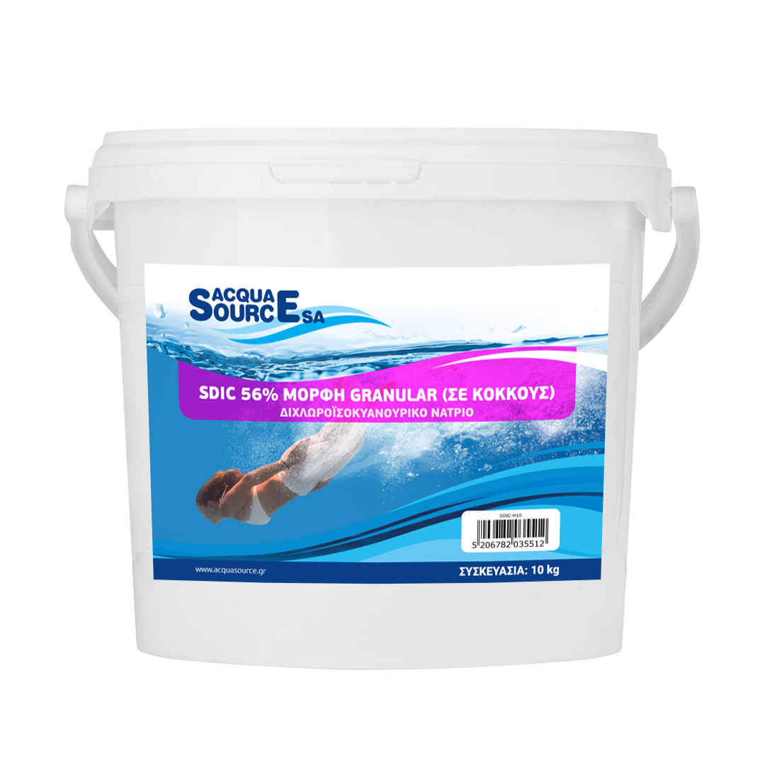SDIC Chlorine Granular Acqua Source