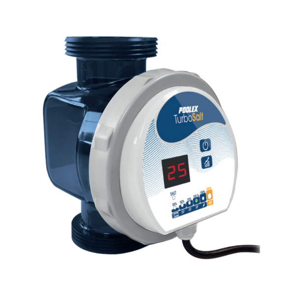 Compact, high-performance salt chlorination